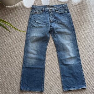 Energie Men's Straight Blue Jeans